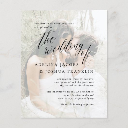 Het Verloving van de Berichten van de Kalligrafie  (Voorkant)