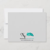 Het Verloving van de Cartoon van de Bay Weddenscha Kaart (Achterkant)