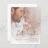 Het Verloving van de Foto van de Foto van het Manu (Voorkant / Achterkant)