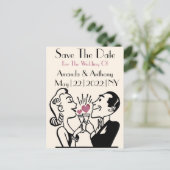 Het Verloving van de klap & bewaart het Briefkaart (Staand voorkant)