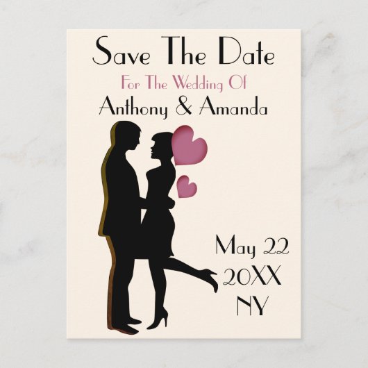 Het Verloving van de klap & bewaart het Briefkaart (Voorkant)