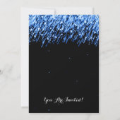 Het Verloving van het huwelijk Falling Stars "Sapp Kaart (Achterkant)