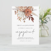 Het Verloving van het Manuscript van Terracotta Fl Aankondiging (Staand voorkant)