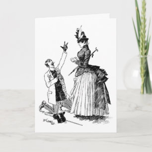 Het verlovingkaart van gelukwensen kaart