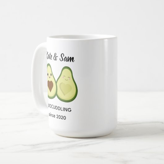 Het vermijden van aangepaste paar Mok (Voorkant links)