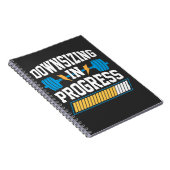 Het verminderen van het Voortdurende Diet Verlieze Notitieboek (Rechterzijde)