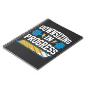 Het verminderen van het Voortdurende Diet Verlieze Notitieboek (Linkerzijde)