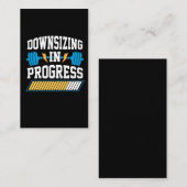 Het verminderen van het Voortdurende Diet Verlieze Visitekaartje (Voorkant / Achterkant)