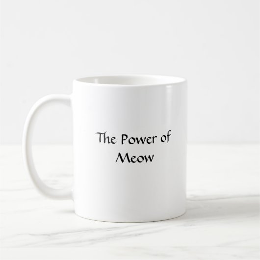 Het vermogen van de machine koffiemok (Links)