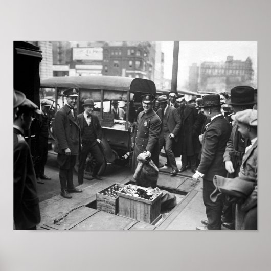 Het vernietigen van Booze - Verbod Era - 1923 Poster (Voorkant)