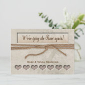 Het vernieuwen nodigt de Uitnodiging van Woten uit (Staand voorkant)