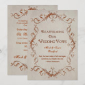 Het vernieuwen van onze Woten - Oranje/beige - Ont Kaart (Voorkant / Achterkant)