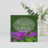 Het vernieuwende Uitnodiging-Ovaal Tussenvoegsel v Kaart (Staand voorkant)