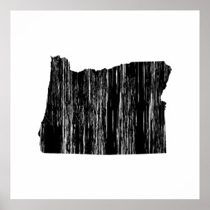 Het verontruste Overzicht van de Staat van Oregon
