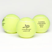 Het veroorzaken van een Racquet sinds Gepersonalis Tennisballen (Multi)