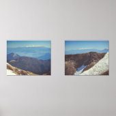 Het veroveren van met sneeuw bedekte bergen muurkunst sets (Voorkant)