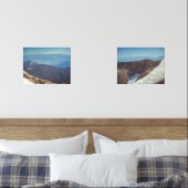 Het veroveren van met sneeuw bedekte bergen muurkunst sets (Slaapkamer)