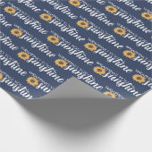 Het verpakken van u in Zonnewrikpapier Cadeaupapier (Hoek)