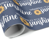 Het verpakken van u in Zonnewrikpapier Cadeaupapier (Rol Hoek)