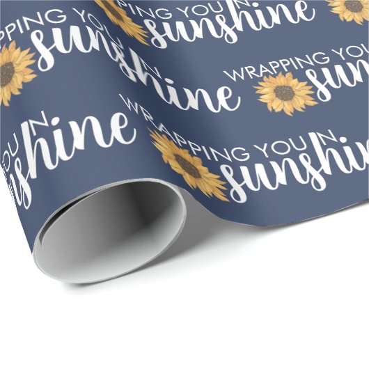 Het verpakken van u in Zonnewrikpapier Cadeaupapier (Rol Hoek)