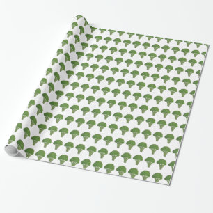 Het verpakkende document van broccoli! cadeaupapier