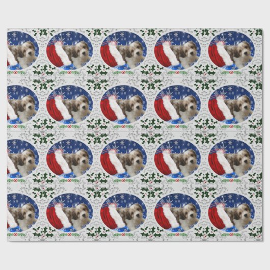 Het Verpakkende Document van Cavachon, Kerstmis Cadeaupapier (Vlak)