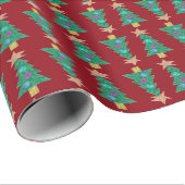 Het Verpakkende Document van de Boom van de Cadeaupapier (Rol Hoek)