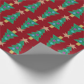 Het Verpakkende Document van de Boom van de Cadeaupapier (Hoek)