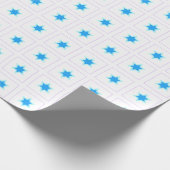 Het Verpakkende Document van de Chanoeka Cadeaupapier (Hoek)