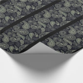 Het Verpakkende Document van de Gift van Paisley Cadeaupapier (Hoek)