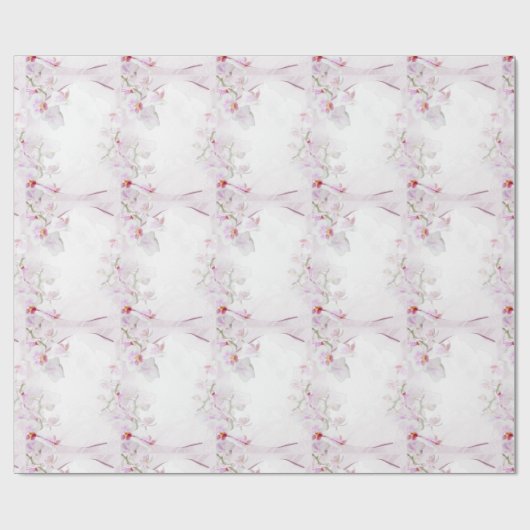 Het verpakkende document van de orchidee cadeaupapier (Vlak)