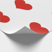 Het Verpakkende Document van de Valentijnsdag van Cadeaupapier (Hoek)