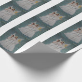 Het verpakkende document van engelen door Gwen Cadeaupapier (Hoek)