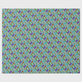 Het Verpakkende Document van het abstracte Patroon Cadeaupapier