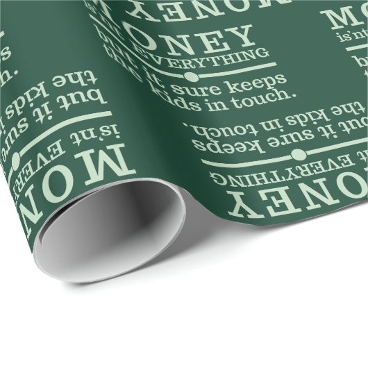 Het verpakkende document van het GELD Cadeaupapier (Rol Hoek)