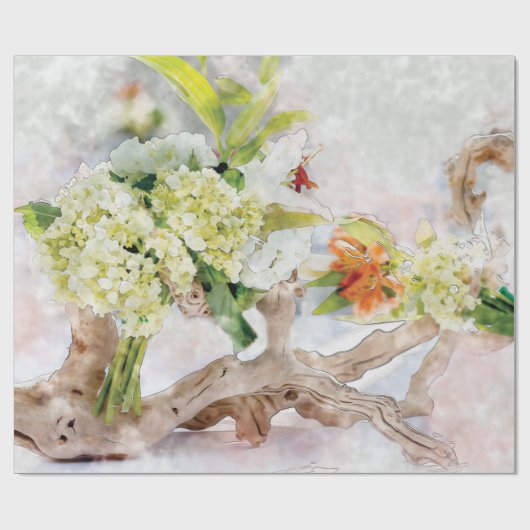 Het Verpakkende Document van het Linnen van de Cadeaupapier (Vlak)