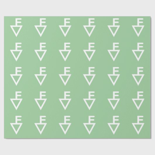 Het Verpakkende Document van het Merk van het Cadeaupapier (Vlak)