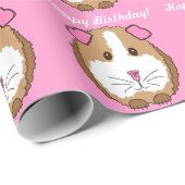 Het Verpakkende Document van het Proefkonijn van Cadeaupapier (Rol Hoek)