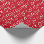 Het Verpakkende Document van het Riet van het Cadeaupapier (Hoek)