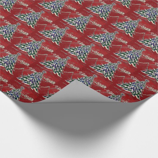 Het Verpakkende Document van Kerstmis Cadeaupapier (Hoek)