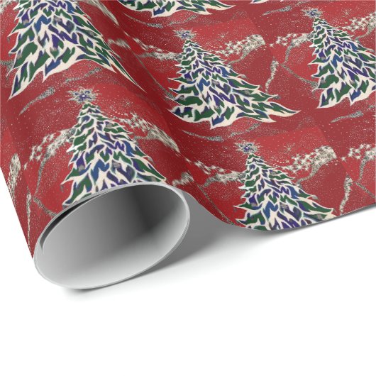 Het Verpakkende Document van Kerstmis Cadeaupapier (Rol Hoek)