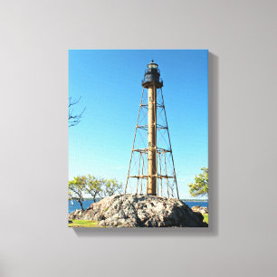Het Verpakte Canvas van de Vuurtoren van Afdruk