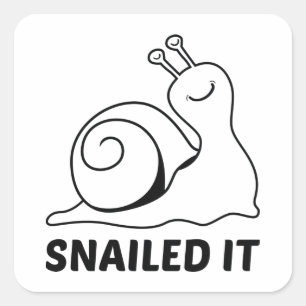 Het Verpest Vierkante Sticker