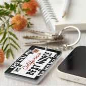 Het verpleegkundige Bord van de Vergunning van de  Sleutelhanger (Voorkant Rechts)