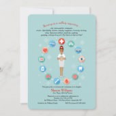 Het verpleegster is een Roepen Uitnodiging van het (Voorkant)