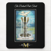 Het verre verleden van Tarot Deck Ace of Cups Mono Muismat (Voorkant)