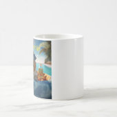 Het verre Werk Leven Guinee Pig Koffie Mok (Center)