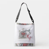 Het verrukte BosMiddel van de Zak Crossbody Tas (Achterkant)