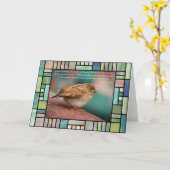 Het Vers van de Bijbel van het 41:10 van Isaiah Kaart (Gele Bloem)