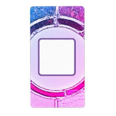 HET VERSCHEPEN ADRESETIKETTEN ART&DESIGN ETIKET (Voorkant)